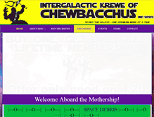 Tablet Screenshot of chewbacchus.org
